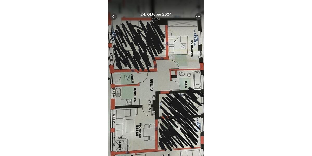 Biete 2 Zimmerwohnung zur Miete an 2 zimmer