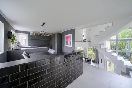 Modernes Haus mit Designküche, Sauna & Kamin in bevorzugter Lage in Herdecke
