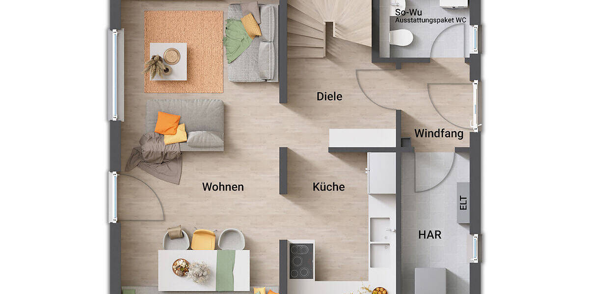 Mehrfamilienhaus, Wohnhaus Gelsenkirchen Beckhausen - 3 Zimmer, 100 m&sup2;, 378.000&euro; | Angebot:25728973