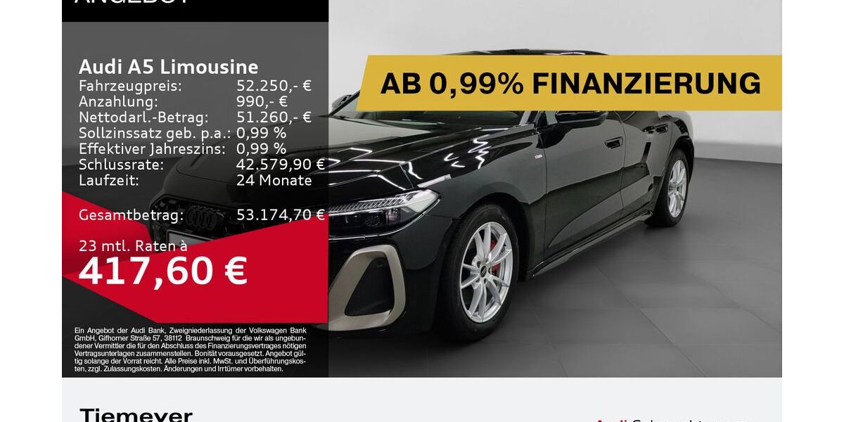 Audi A5 11.645 km 51.390 &euro; Bochum 44809