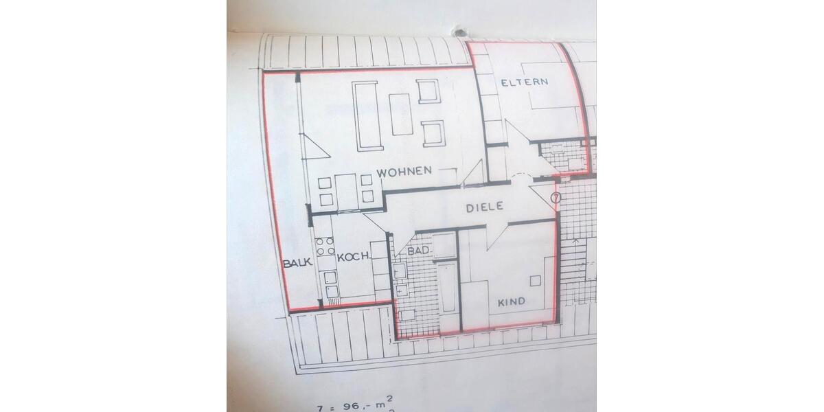Dachgeschoßwohnung Castrop-Rauxel Becklem - 3 Zimmer, 96 m&sup2;, 255.000&euro; | Angebot:27260049