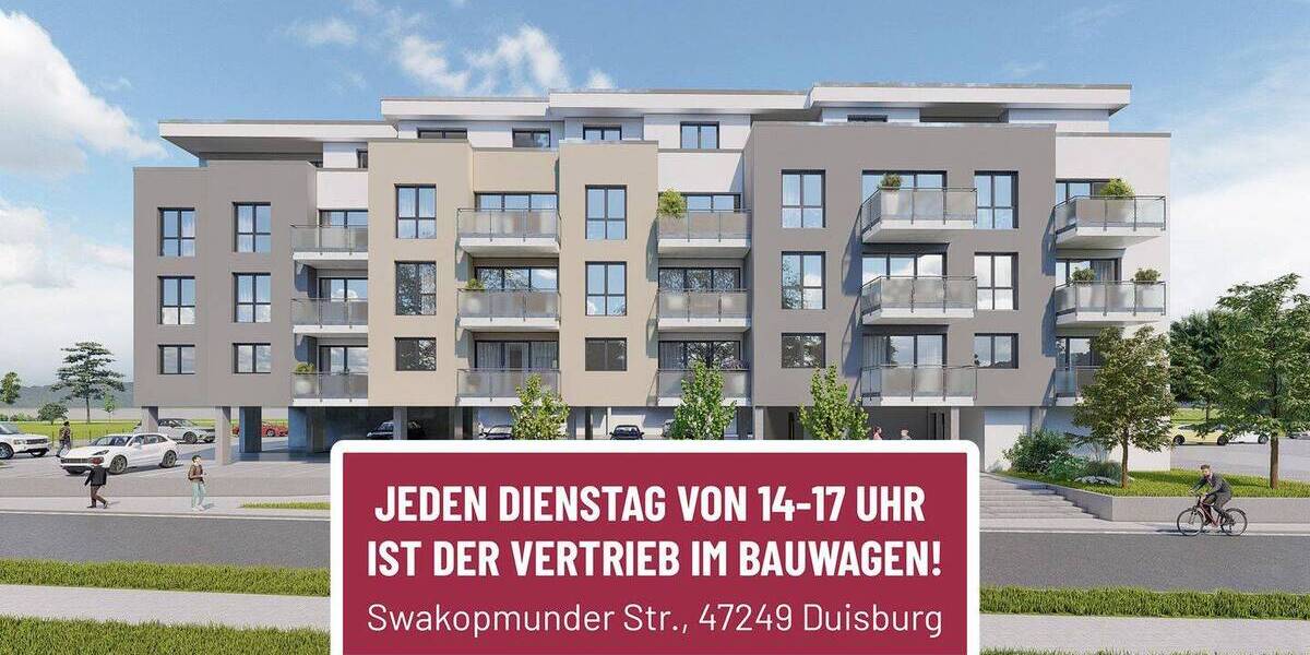 * NEUBAU * Energieeffizient wohnen in Duisburg-Buchholz 2 zimmer