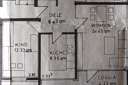 Helle Eigentumswohnung in Überruhr-Holthausen 3 zimmer