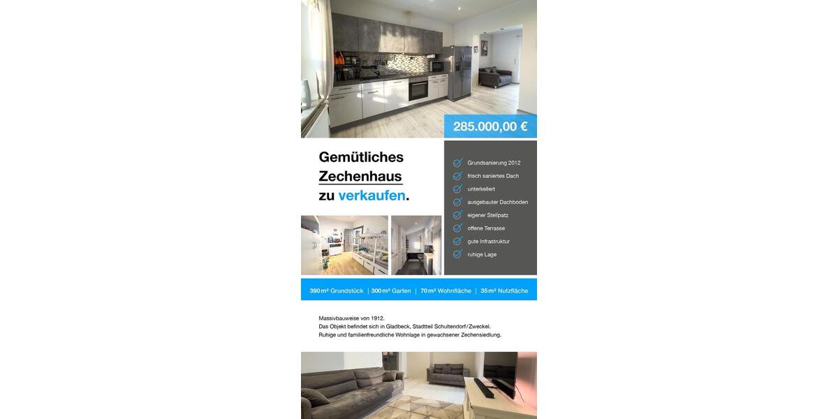 Gemütliches Zechenhaus mit großem Garten in ruhiger Lage 5 zimmer