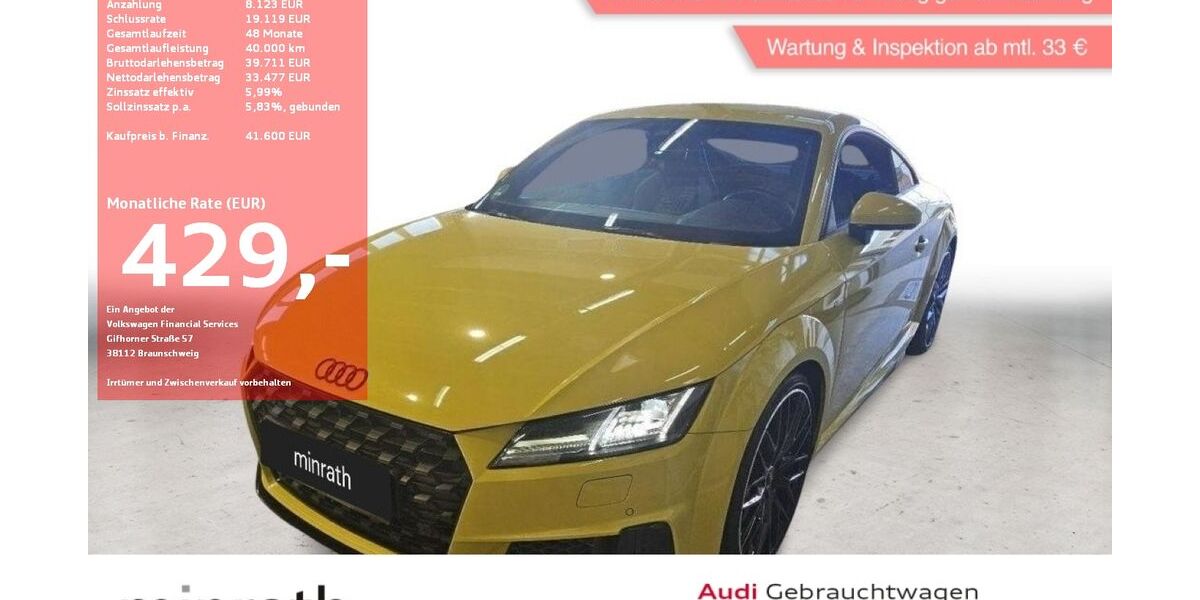 Audi TT 23.517 km 38.990 &euro; Moers-Hülsdonk 47441