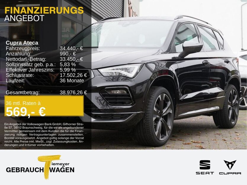 Cupra Ateca 4.990 km 34.440 € Oberhausen 46145