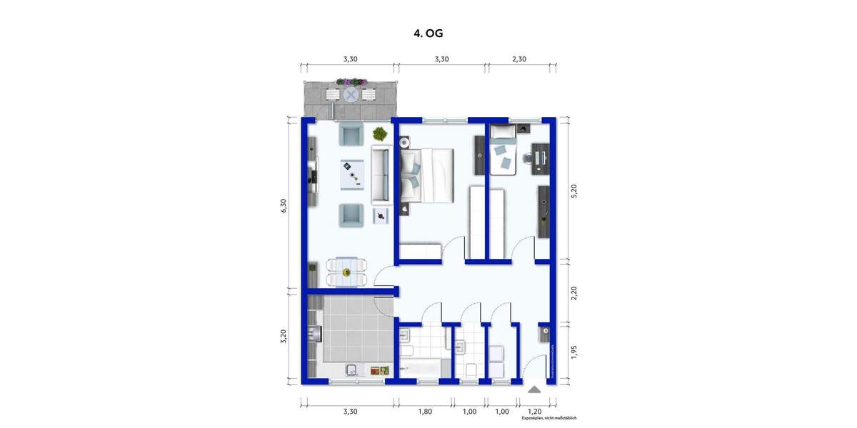 Etagenwohnung Wuppertal Barmen - 5 Zimmer, 87 m&sup2;, 150.000&euro; | Angebot:25427570