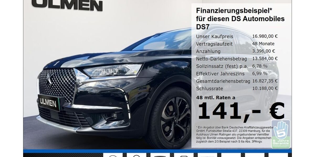 DS Automobiles DS7 (Crossback) 135.769 km 16.980 &euro; Ratingen 40880