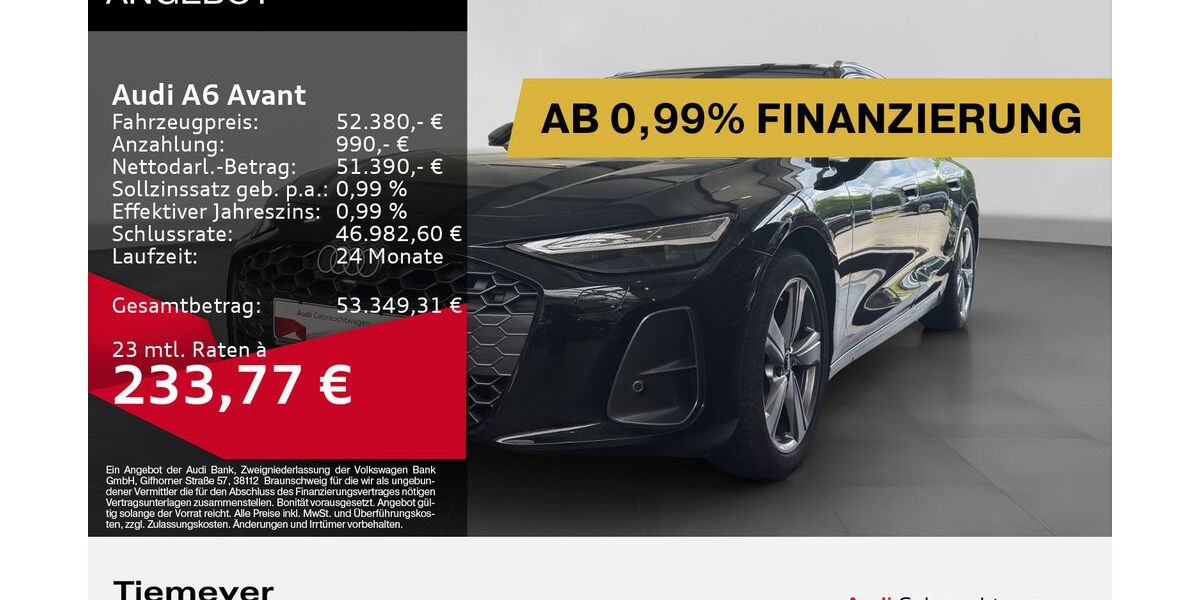 Audi A6 23.558 km 52.380 &euro; Dorsten 46284