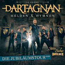 dARTAGNAN - special guests: Storm Seeker & Doppelbock 21.11.2026 Turbinenhalle