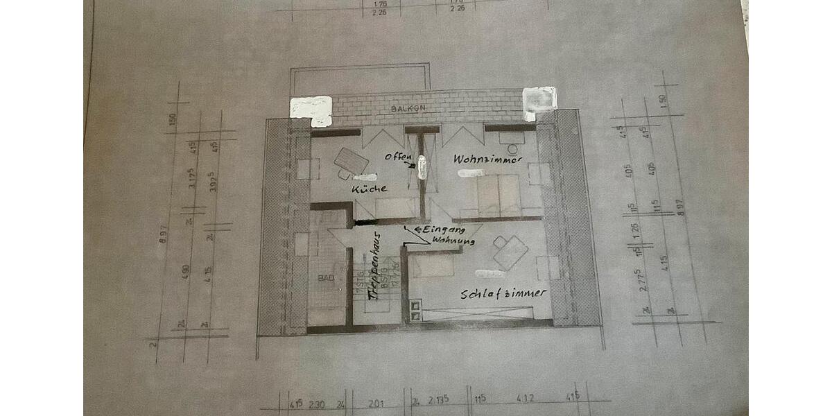 3 Raum Mietwohnung in Kirchhellen 3 zimmer
