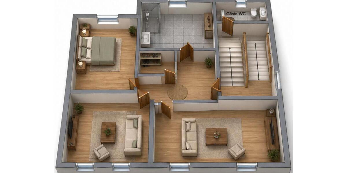 Doppelhaushälfte Herten - 9 Zimmer, 204 m&sup2;, 449.000&euro; | Angebot:26364836