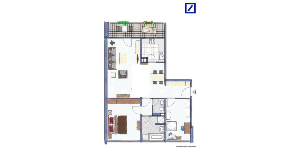 Etagenwohnung Ratingen Lintorf - 3 Zimmer, 83 m&sup2;, 210.000&euro; | Angebot:26806481