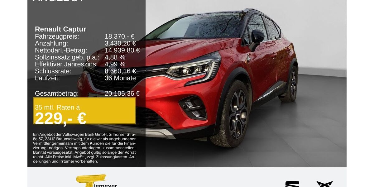 Renault Captur 48.213 km 16.980 &euro; Gelsenkirchen OT Beckhausen 45899