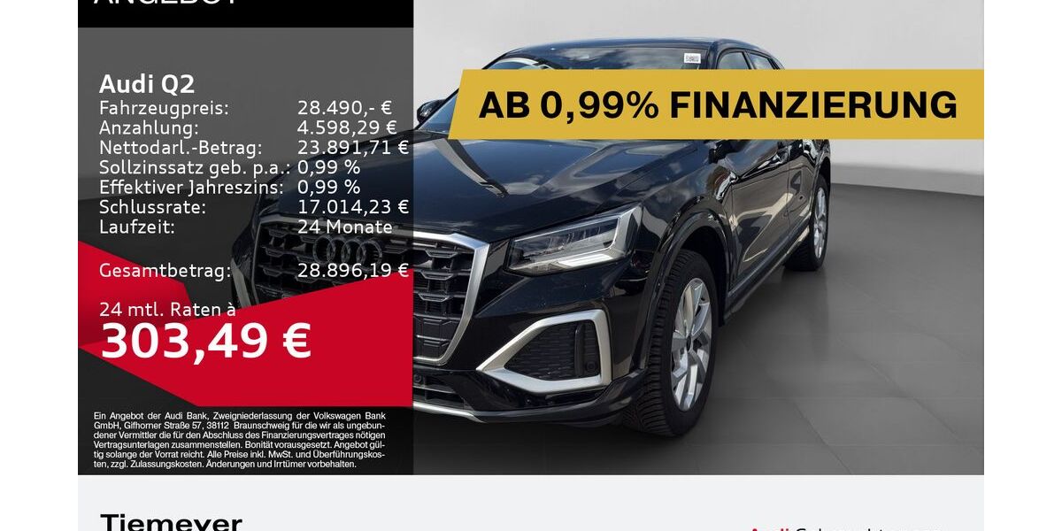Audi Q2 27.062 km 28.210 &euro; Gelsenkirchen 45894
