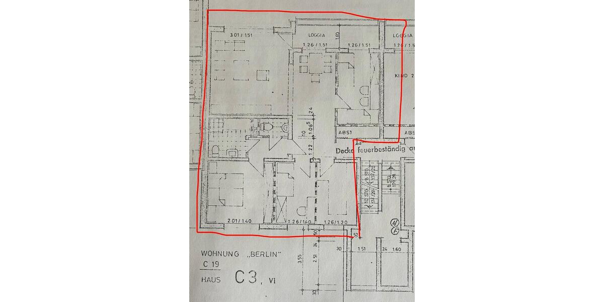 Etagenwohnung Erkrath - 4 Zimmer, 100 m&sup2;, 285.000&euro; | Angebot:25806497