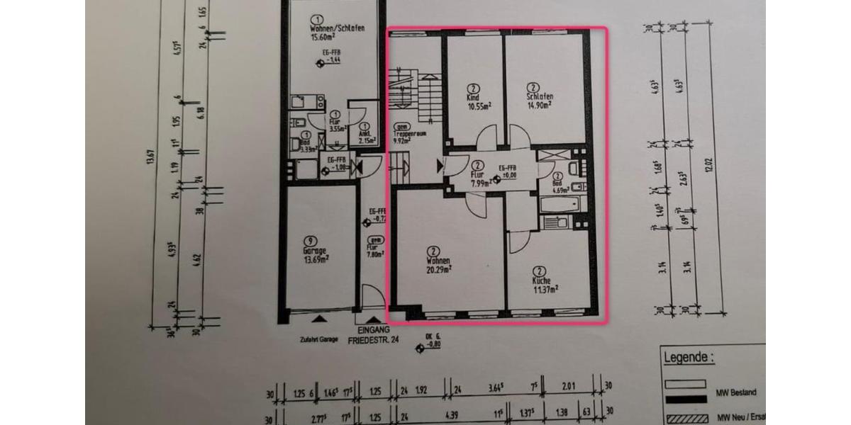 Provisionsfrei 3 Zimmer Wohnung im Oberhausens 70qm zimmer
