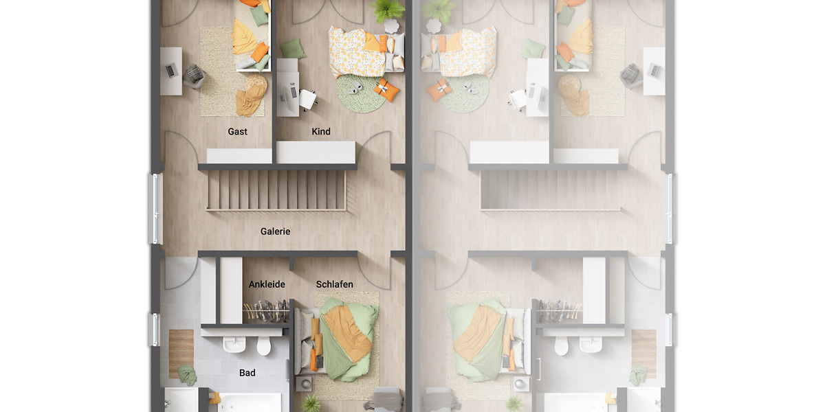 Neubau in Marl – Town & Country Haus DH Aura 136 | Massivhaus | Familienhaus | Energieeffizient 1 zimmer