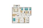 Etagenwohnung Voerde (Niederrhein) - 4.5 Zimmer, 70 m&sup2;, 672&euro; | Angebot:26568666