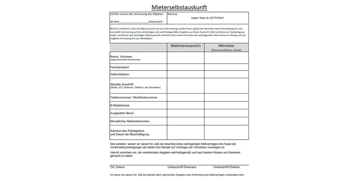 Seniorengerechte Wohnung in Marl Hüls 2 zimmer
