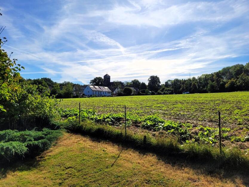 Schöne Doppelhaushälfte gute Aufteilung, großer Garten, Feldblick
