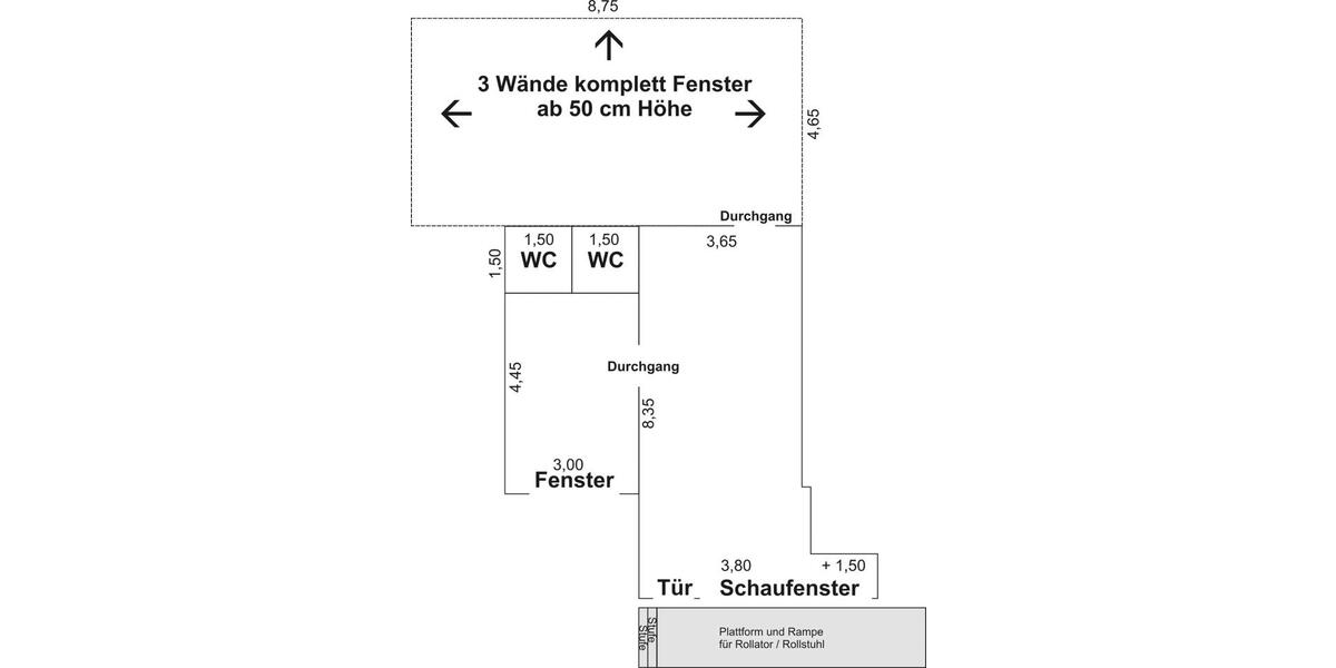 Lottoladen Nachfolger Gewerbefläche Ladenlokal – ab 01.04.26 zimmer