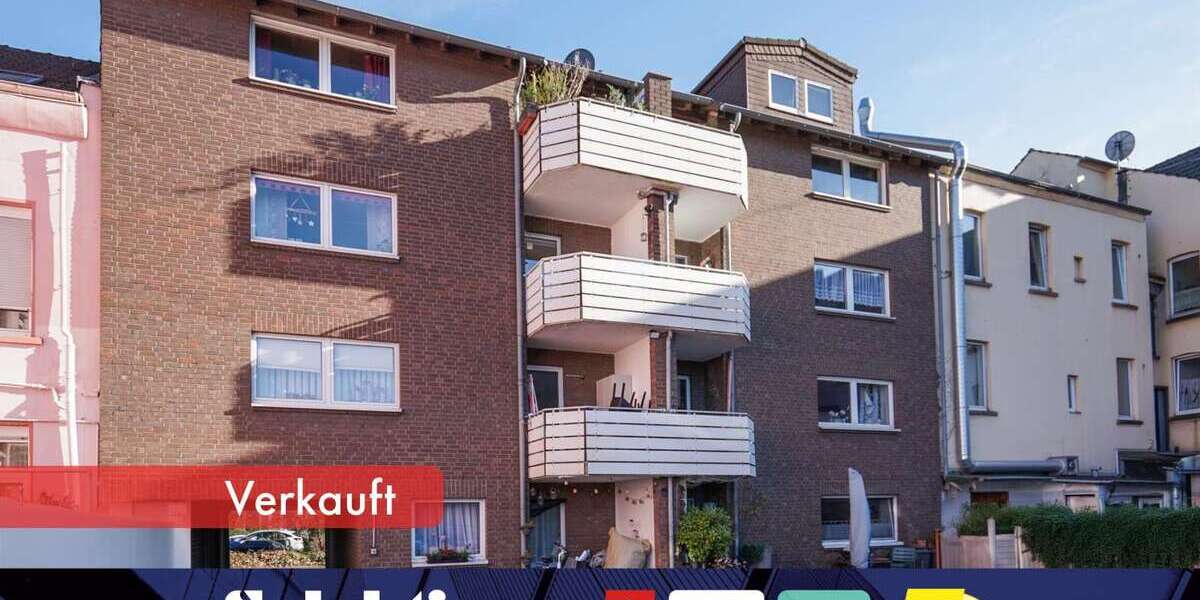 Etagenwohnung Duisburg / Dellviertel Dellviertel - 2 Zimmer, 55 m&sup2;, 109.000&euro; | Angebot:24840623