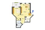Etagenwohnung Recklinghausen König Ludwig - 2 Zimmer, 64 m&sup2;, 358&euro; | Angebot:26422030