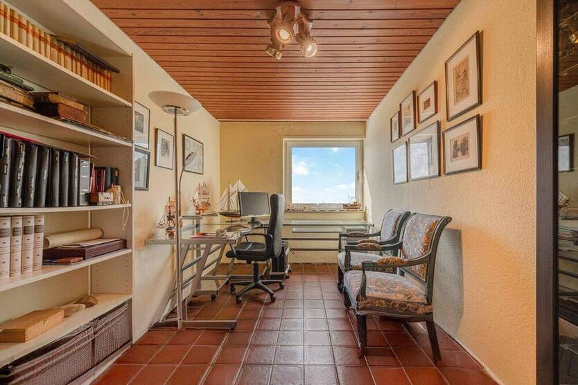 Wohlfühloase mit Sauna, Wintergarten und Kaminofen! Ruhe pur auf allen Etagen