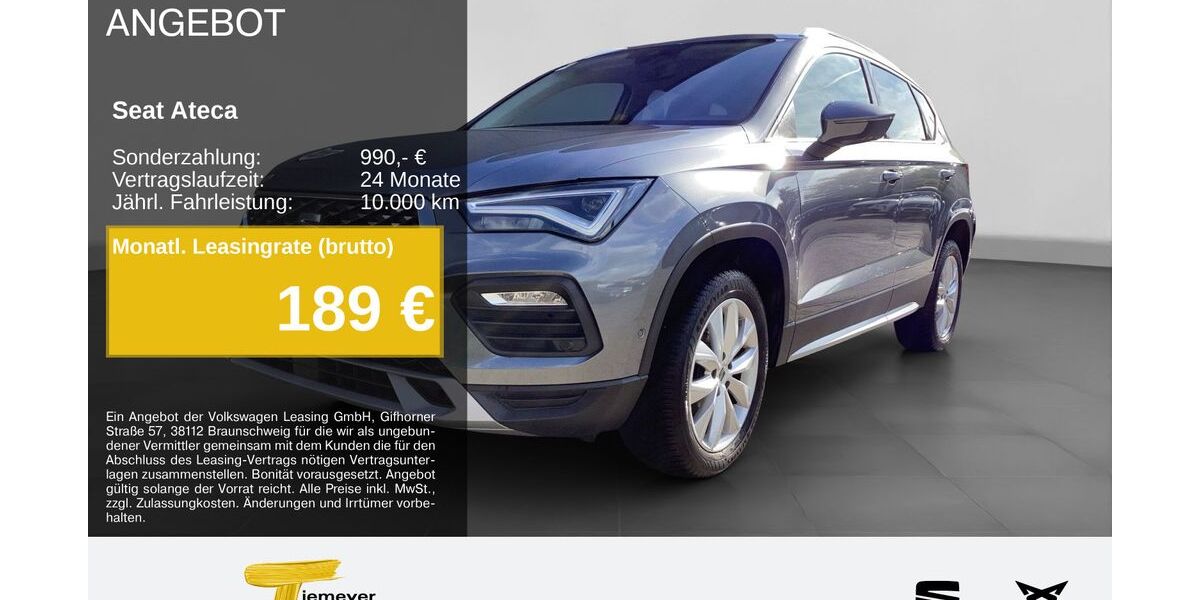 Seat Ateca 28.494 km 26.570 &euro; Gelsenkirchen OT Beckhausen 45899