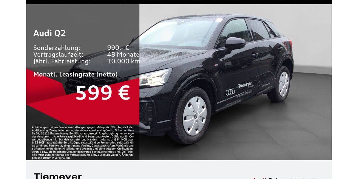 Audi Q2 7.999 km 49.490 &euro; Gelsenkirchen 45894