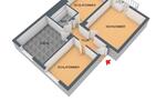 Etagenwohnung Wuppertal Gemarkung Langerfeld - 3 Zimmer, 77 m&sup2;, 669&euro; | Angebot:26422002