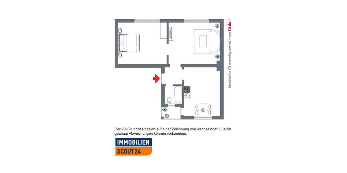 2-Zimmer-Wohlfühlwohnung in Duisburg Neudorf 2 zimmer