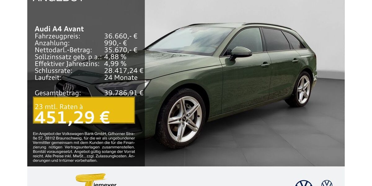Audi A4 27.322 km 34.920 &euro; Castrop-Rauxel 44575