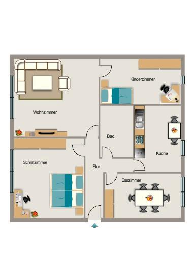 Wohnen, wo das Herz schlägt. 3.5 zimmer