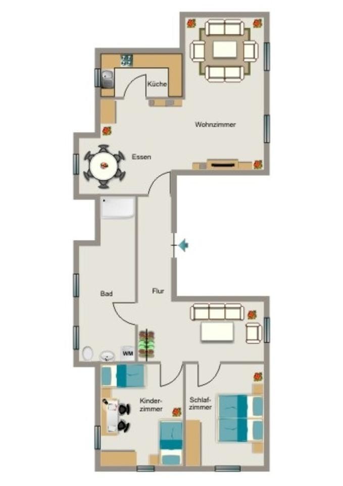 Demnächst frei! 3-Zimmer-Wohnung in Moers Repelen zimmer