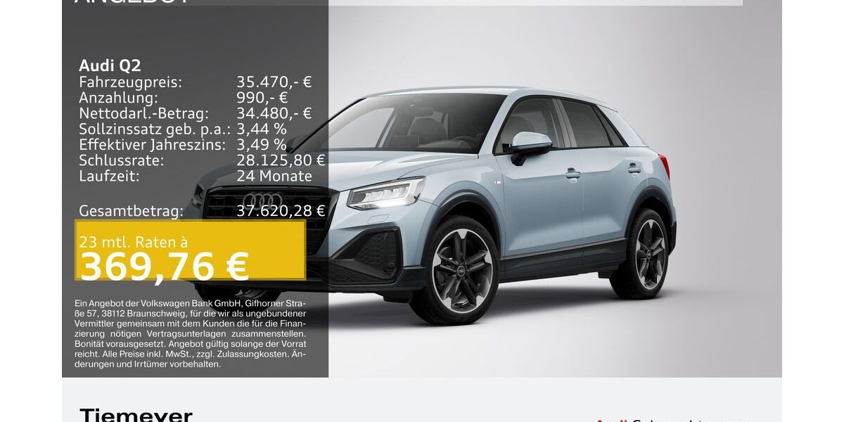 Audi Q2 4.934 km 32.990 &euro; Dorsten 46284