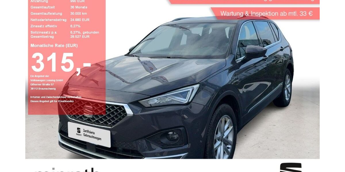Seat Tarraco 80.371 km 23.870 &euro; Moers-Hülsdonk 47441