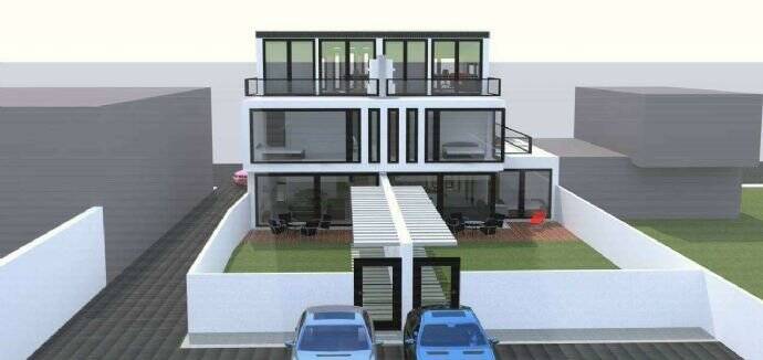 NEUBAU nach IHREM WUNSCH: Designer Haus - Architekten Haus - Einzigartig Wohnen - Black White House 6 zimmer