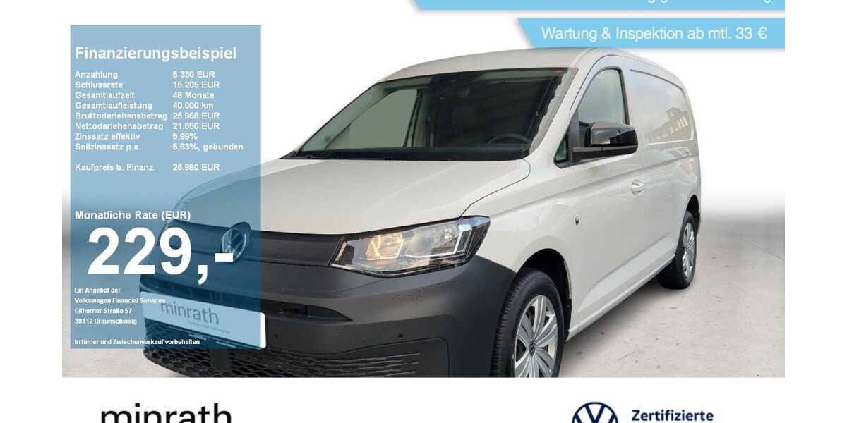 VW Caddy Maxi 9.401 km 26.430 &euro; Moers 47441