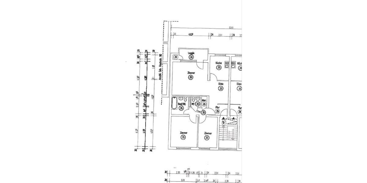 Etagenwohnung Hattingen Niederbonsfeld - 3.5 Zimmer, 76 m&sup2;, 149.000&euro; | Angebot:27446985