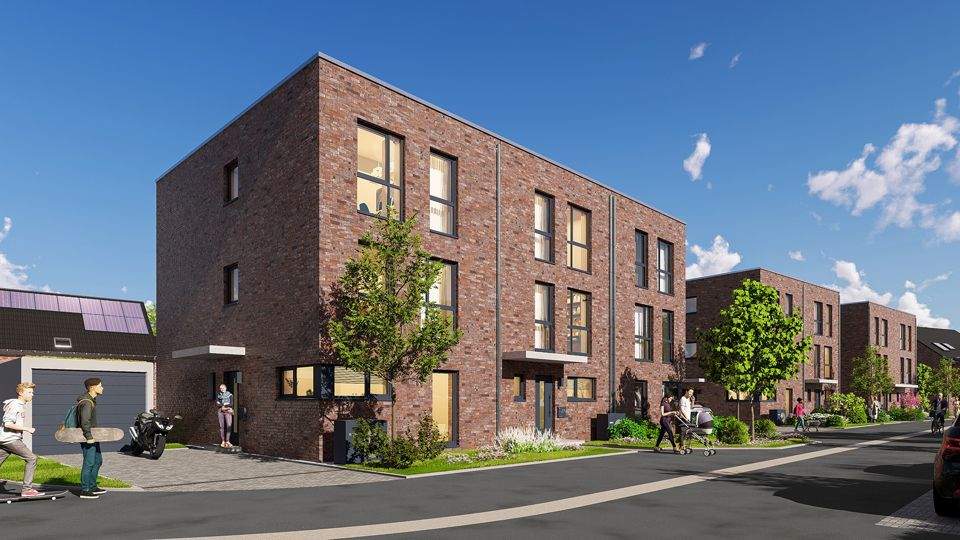 Lichtdurchflutetes, modernes Reiheneckhaus (Neubau) in schöner Wohnlage von Essen-Kettwig! 5 zimmer