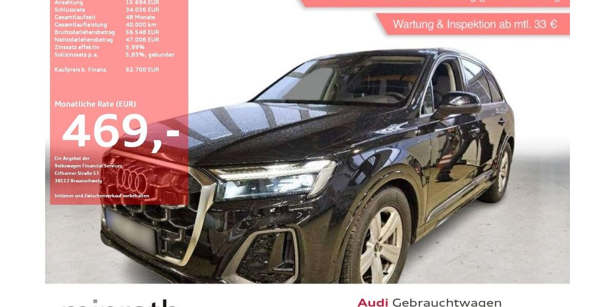 Audi Q7 6.048 km 62.670 &euro; Moers-Hülsdonk 47441