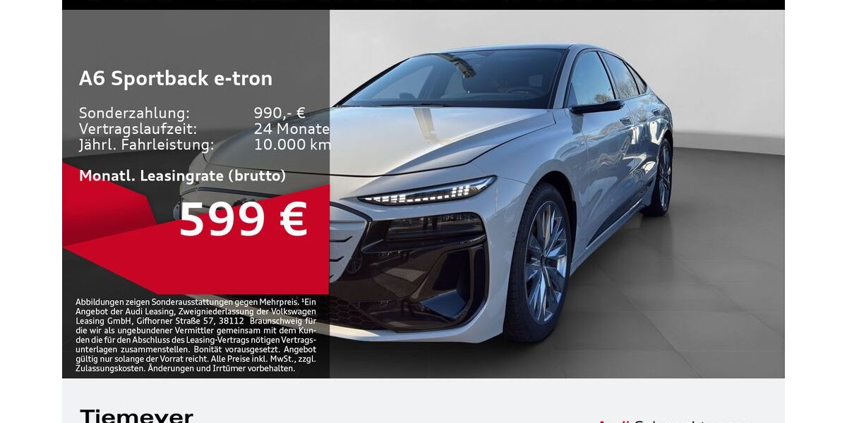 Audi A6 e-tron 18.093 km 65.120 &euro; Gelsenkirchen 45894
