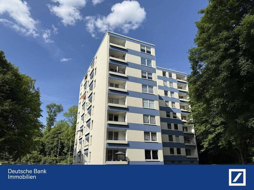 Wohnen mit Weitsicht - 3-Zimmer-Wohnung mit grünem Panorama