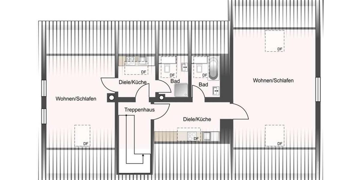 Mehrfamilienhaus (gepflegt, vermietet) 4 zimmer