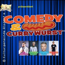 COMEDY & CURRYWURST 22.10.2026 Schwarzkaue Eventlocation
