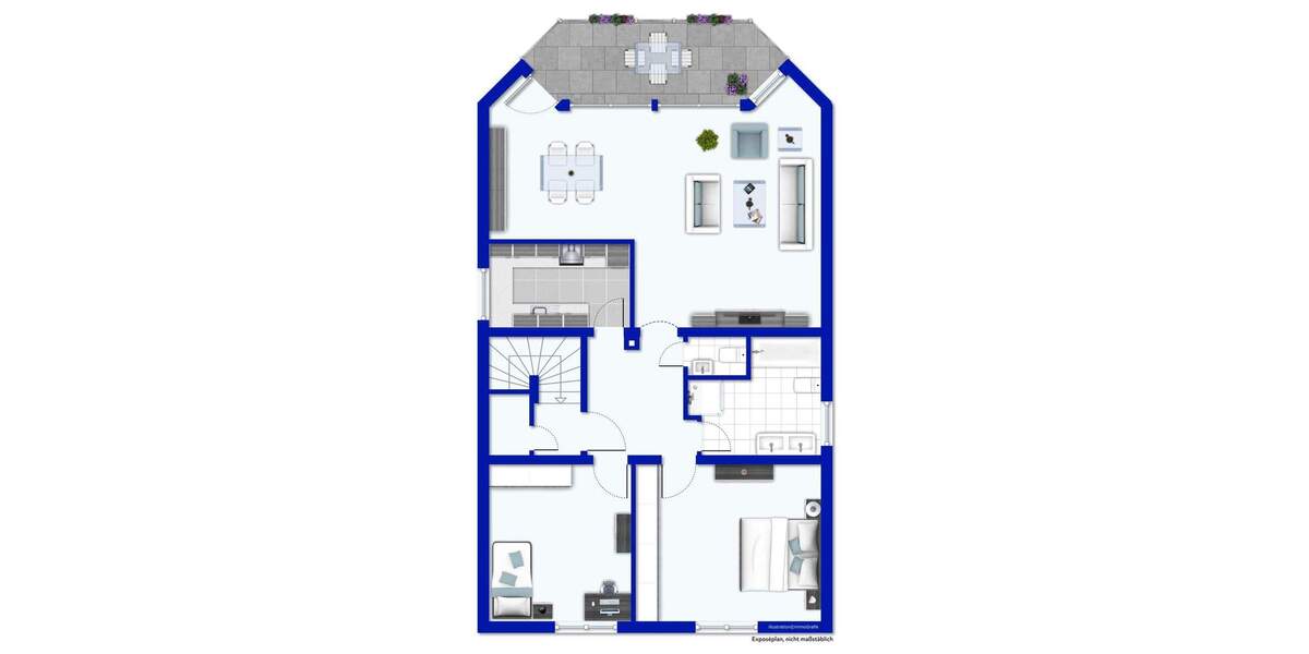 Etagenwohnung Herne Herne-Mitte - 3 Zimmer, 104 m&sup2;, 299.000&euro; | Angebot:25865358