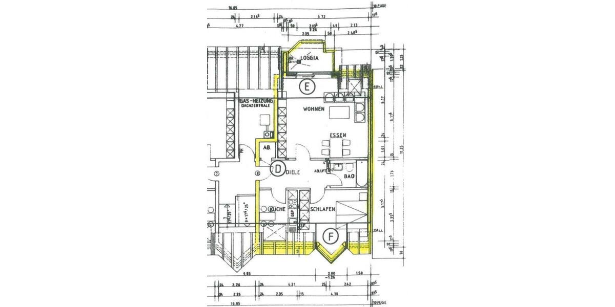 2,5-Zimmer - DG -Wohnung mit Balkon ohne Kinderzimmer in Herne 2 zimmer