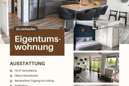 Wohnung Wuppertal Gemarkung Ronsdorf - 2.5 Zimmer, 80 m&sup2;, 298.000&euro; | Angebot:27463749